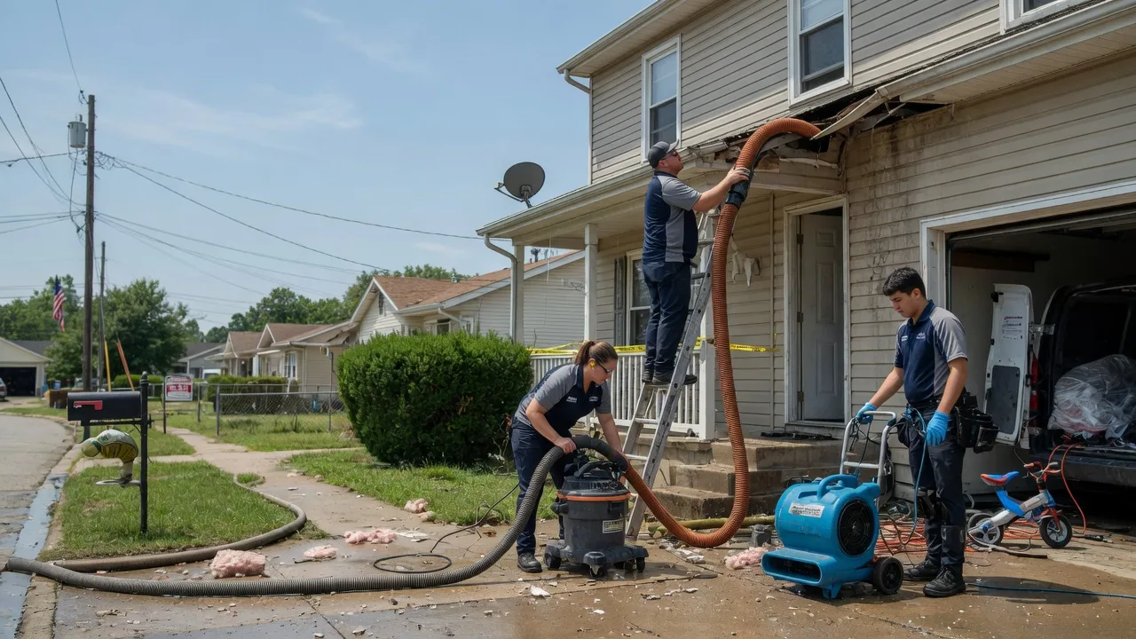 Water Damage Restoration in Philpot, KY near me